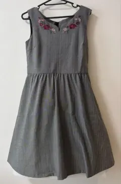 feroux 刺繍付きAラインワンピース