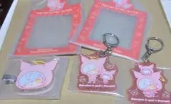 だるま エニマイくじ トレカケース 前髪クリップ アクリルキーホルダー　大妖怪