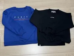 キッズ 裏起毛 140 トレーナー