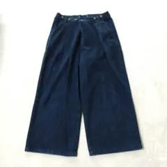 美品nest Robe コットンダンガリーサスペンダーパンツINDIGO ゆったりパンツで春準備 | 福岡店 | nest Robe Shop Blog | nest