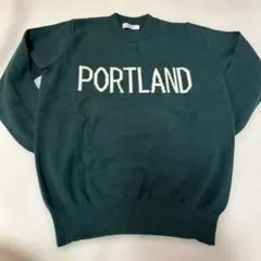 BACK NUMBER ニットセーター M