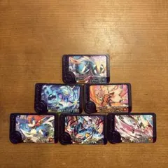 ポケモンフレンダ　スーパートレジャー6枚セット