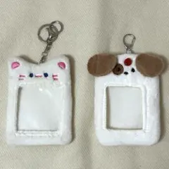 猫 犬 動物 トレカケース