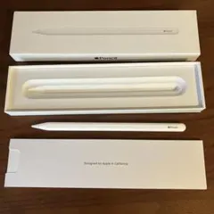 【未使用】Apple Pencil (第2世代) ホワイト 元箱付き