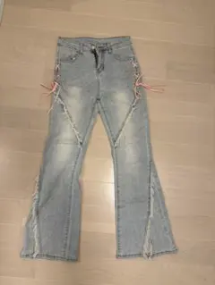 GRL ブーツカットデニム L