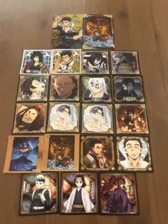 鬼滅の刃　カード2枚　シール烈伝4 12枚と シール烈伝5 7枚　セット新品