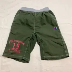 Champion ハーフパンツ 120サイズ オリーブグリーン