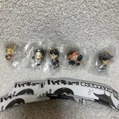 ハイキュー‼︎ 着ぐるみマスコット　ガチャガチャ　5種コンプリート