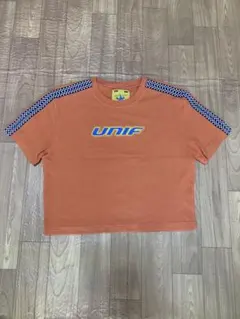 UNIF オレンジ Tシャツ Sサイズのサムネイル