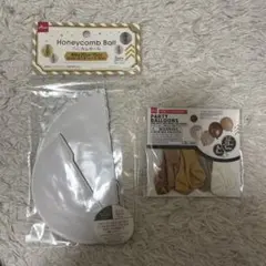 DAISO ハニカムボールとパーティバルーンセット