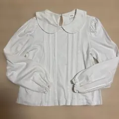 ZARA 襟付きホワイト長袖シャツ 11-12歳　中学受験　卒業式