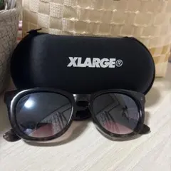 XLARGE キャットアイサングラス グレー/ブラック 最終値下げですのサムネイル