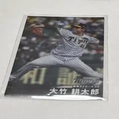 阪神タイガース 大竹耕太郎 プロ野球チップスカード