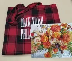 LEE1・2月合併号特別付録 チェック柄トートバッグ＆オリジナルカレンダーセット