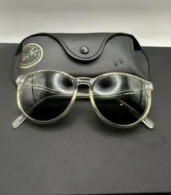 Ray-Ban クリアフレーム サングラス ケース付き