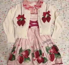 Shirley Temple シャーリーテンプル　いちご　ワンピース