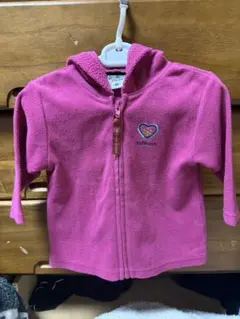 OshKosh B'Gosh ピンク フード付きトレーナー 【記名あり】