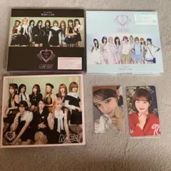 ME:I WHO I AM 3種セット 石井蘭 トレカ 2枚付き