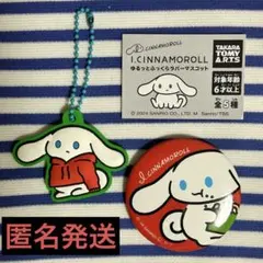 アイシナ アイシナモロール ラバーキーホルダー 缶バッジ