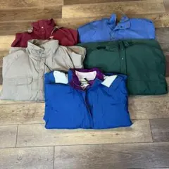 U*D様 マウンテンパーカー0　5着アソート　80S～　洗濯済