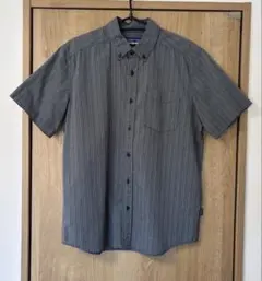 patagonia 半袖シャツ M ストライプ