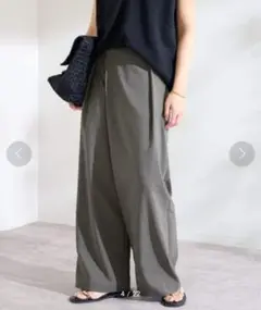 フレームワーク　パンツ　グレー