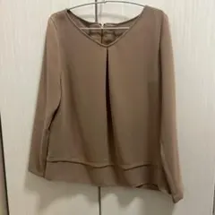 Spick & Span 長袖ブラウス ピンクベージュのサムネイル