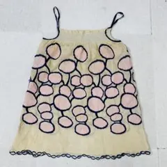 ミナペルホネン 麻 刺繍 キャミソールのサムネイル