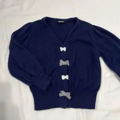 プティマイン　カーディガン　100