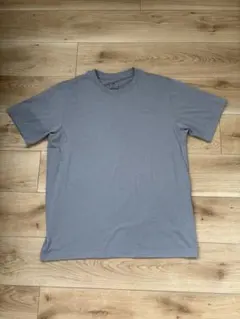 無印良品 クルーネックTシャツ スモーキーブルー Mサイズのサムネイル