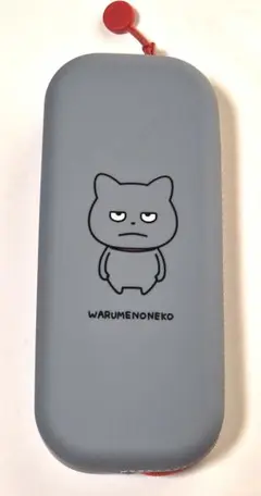 にしむらゆうじ わるめのねこ ファスナーポーチ　筆箱　ケース　ポーチ