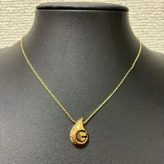 GIVENCHY ネックレス Gロゴ ドロップモチーフ ラインストーン