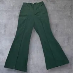 センタープレス　フレアパンツ