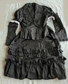 コスプレ衣装／ゴスロリ　ロングパニエ付き　Ｓサイズ