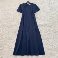 【美品】マッキントッシュフィロソフィー 24SS テントワンピース マキシ 人気