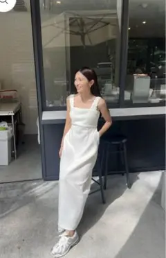 CARLA Lady scallop dress スカラップ ワンピ