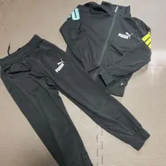 PUMA ブラック ジャージセット