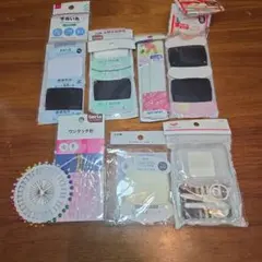 배송비 무료 手芸用品 묶음 판매 裁縫道具 糸 針 ゴム紐 針 糸 材料 まとめて
