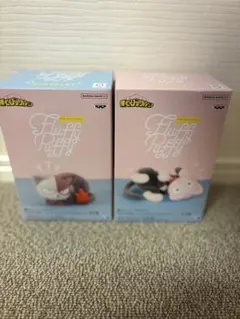 Fluffy Puffy ショートキャット オチャネコ フィギュア 2点セット