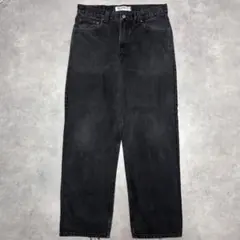 リーバイス550 Levis W34 ブラックデニム 古着 00s 20011