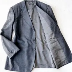 稀少✨2XL GIORGIO ARMANI テーラードジャケット　グレーのサムネイル