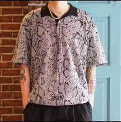 WACKO MARIA(ワコマリア) Python ポロシャツ　 ニット