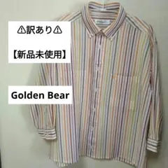 ⚠訳あり⚠【新品未使用】Golden Bear 七分袖　M　オレンジ