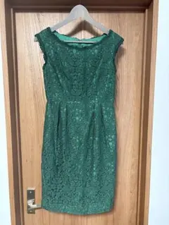 Aimer Acret グリーン レースドレス