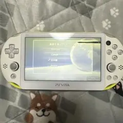 PS Vita 本体 イエロー ゲームソフト付き