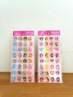 ディズニープリンセス　ストーンシール