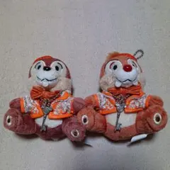 チップとデールぬいぐるみバッジ