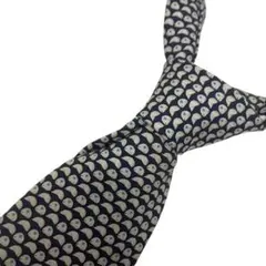 メ*ン様 ダンヒル ネクタイ ネイビー 小鳥柄 総柄 シルク 高級 メンズ ビジ