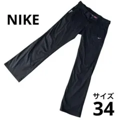 NIKE ゴルフパンツ　ゴルフウェア　スキニーパンツ　黒　サイズ34