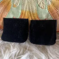 CHANEL ブラック フラグメントケース 2個セット